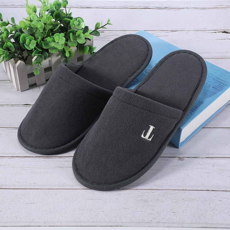 in stock Supply Disposable True Beauty Cloth Slippers Hotel B & B Beauty Salon XPE Thickened Anti-Slip Bottom Wholesale