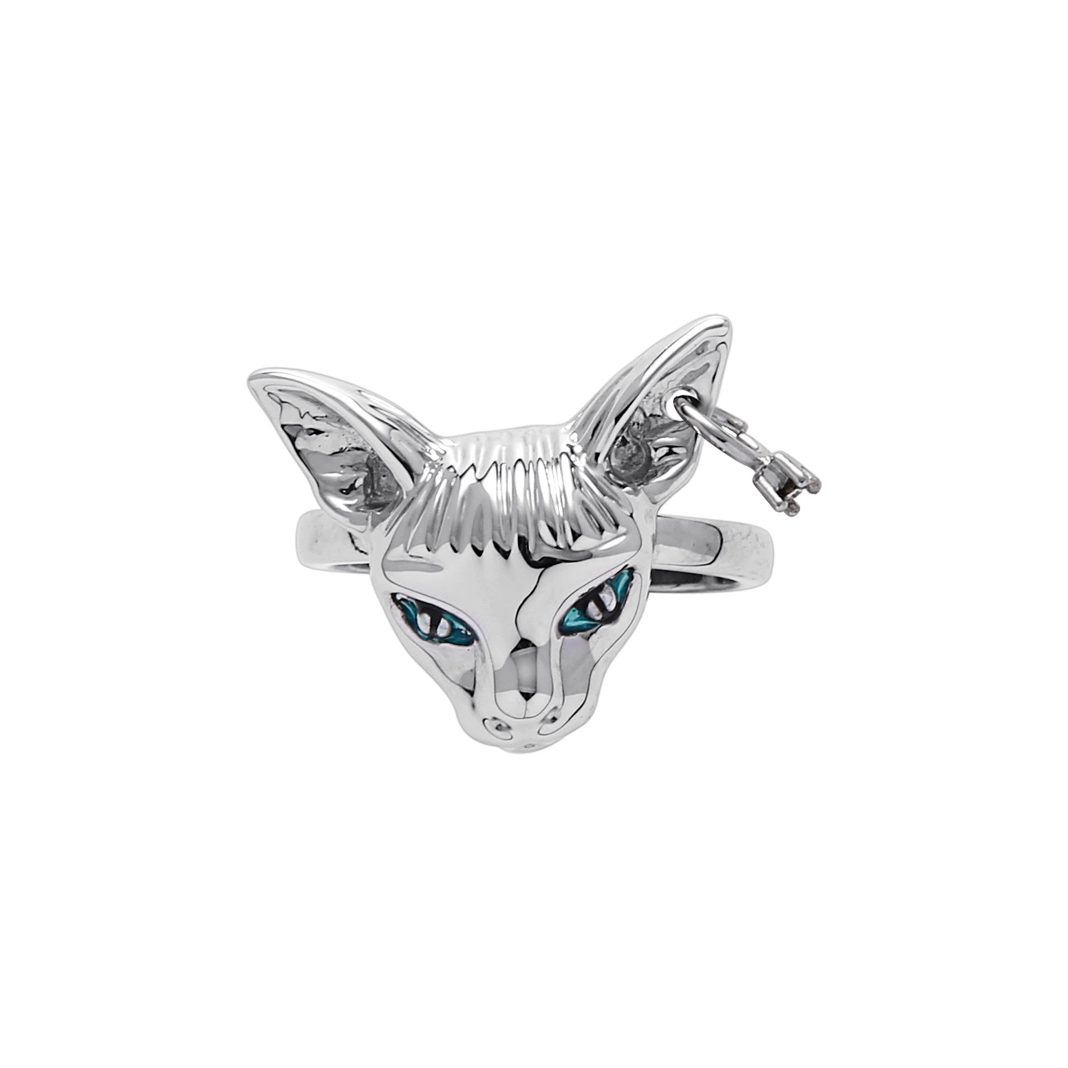 Meow star original ring ins style unisex trendy men and women same style couple open ring versatile high-end ring