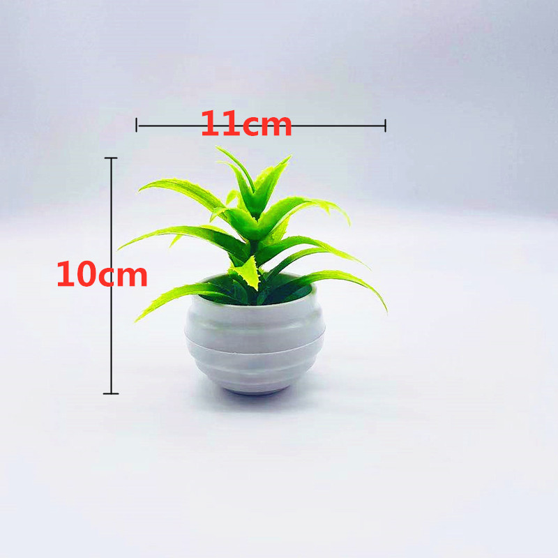 Artificial potted fleshy gladiolus gypsophila small potted fake flower potted artificial flower small ornaments cross-border direct supply