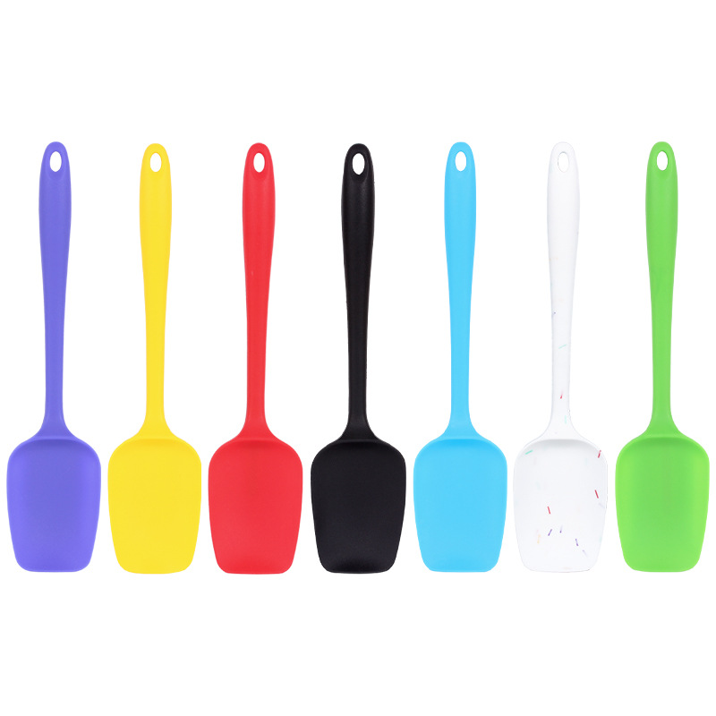 Food Grade Silicone Square Head Shovel Large Duck Tongue Shovel Baking Decorating Tool T Shovel Cake Cream Shovel in Stock
