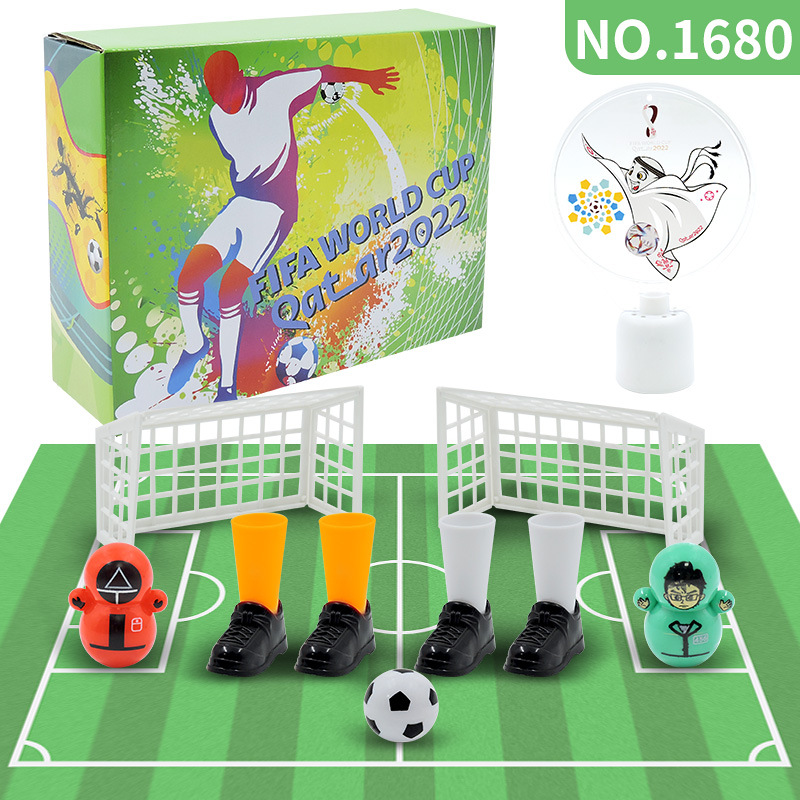 2024 World Cup football DIY suit small toy fans game cheer bracelet accessories should be creative props