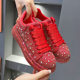 European goods full Diamond women's fashion 2023 Summer ultra-fiber breathable sports casual skate shoes fashion all-Match platform women's shoes