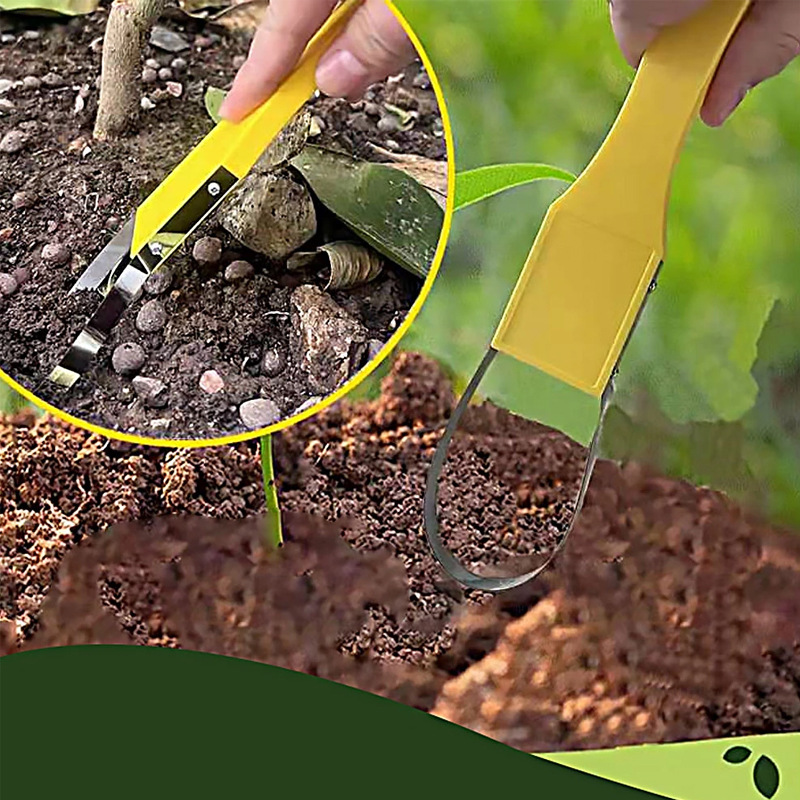Garden tools bracelet weeder stainless steel ABS weeder set garden vegetable farm tools loose soil