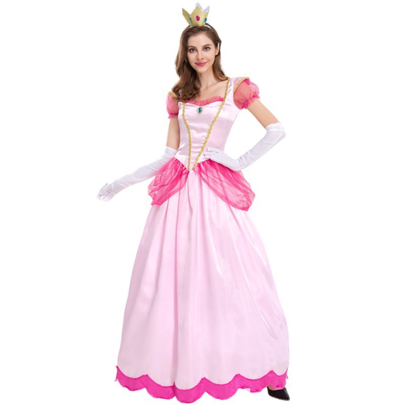 2023 New Marybiki Princess Dress Court Party Queen Dress Pink Princess Peach Blossom Costume