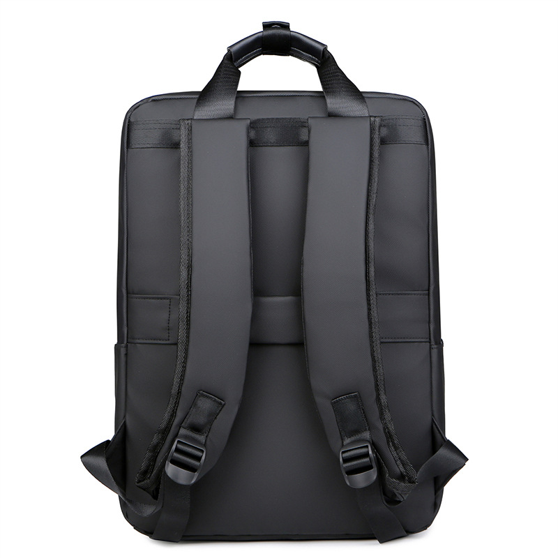 Cross-border Multi-functional Backpack Backpack Men's Laptop Film Computer Bag Black Portable College Style Student Schoolbag