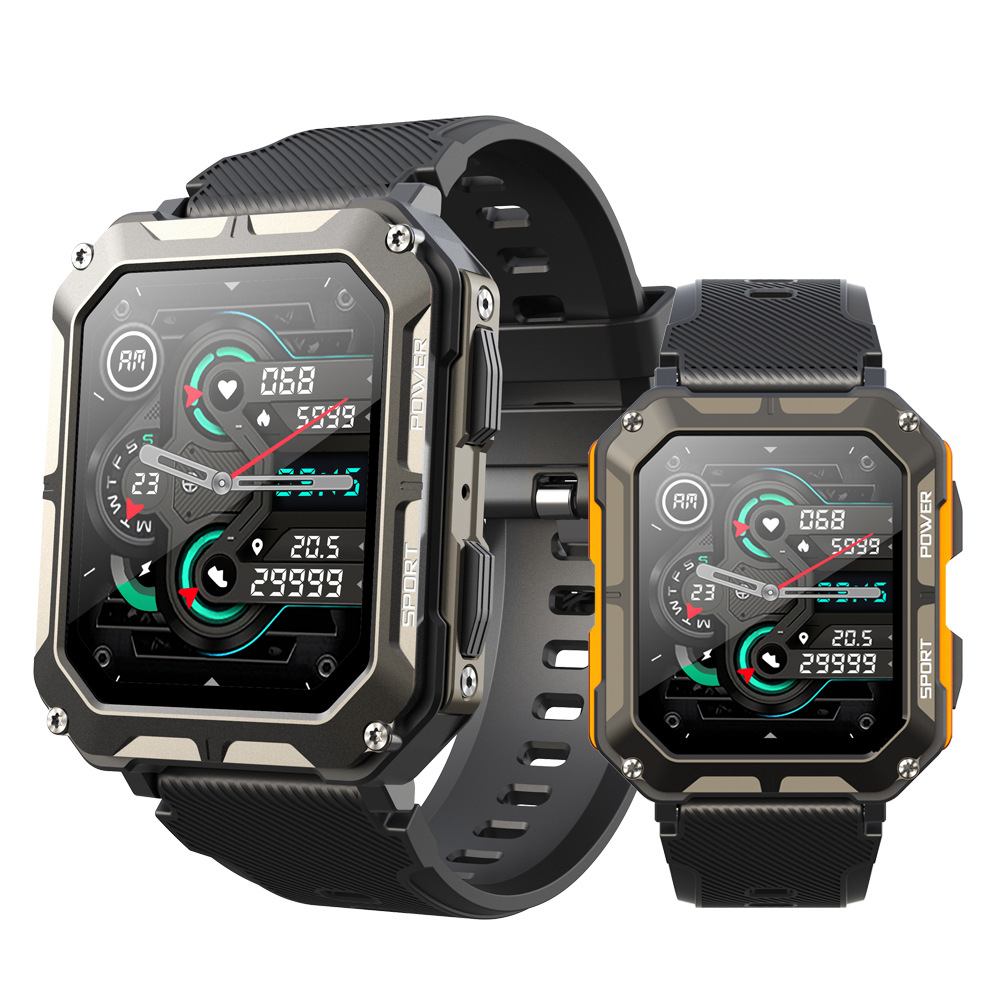 New C20PRO smart watch 1.83 inch with call three prevention outdoor exercise heart rate blood oxygen detection