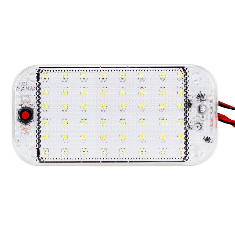 12v 超薄型高輝度車の修正読書ランプ 24v トラック三輪防水クリスタルキャビンライトストリップネジ|undefined