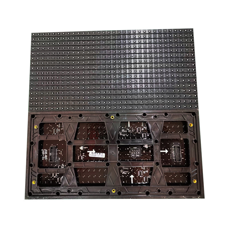 Led display advertising screen outdoor door head full color scrolling light-emitting walking word module P10 full color display unit board