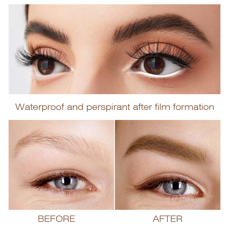 EYEBROW cross-border Amazon cost-effective practical repair concealer eyeliner long-lasting waterproof EYEBROW pencil 3 pieces suit