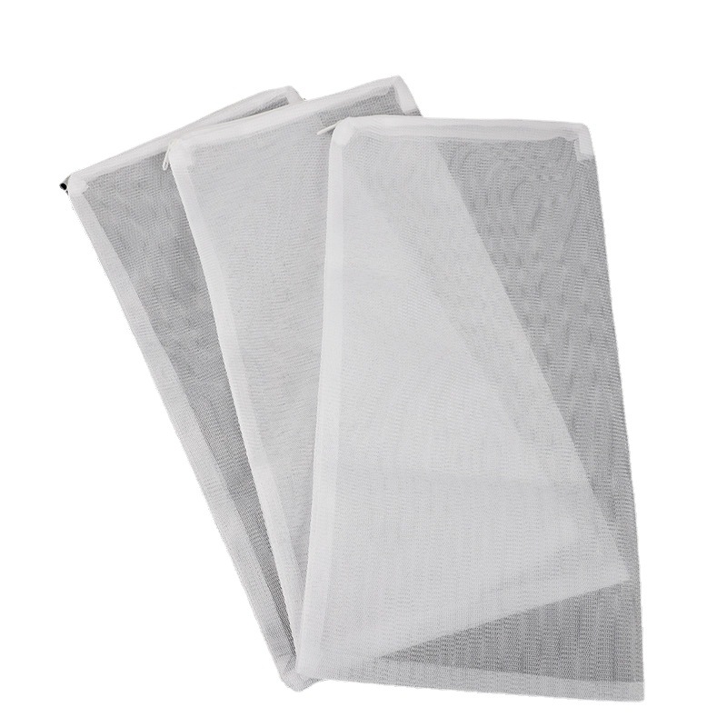 Packaging Bag Aquarium Fish Tank Filter Mesh Bag Encryption Aquarium Mesh Bag Filter Material Zipper Mesh Bag Filter Material Mesh Bag