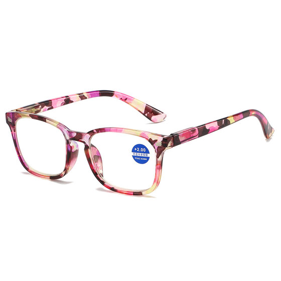 New Jiangnan impression reading glasses fashion Anti-blue light reading glasses wholesale women's gold glasses HD reading glasses