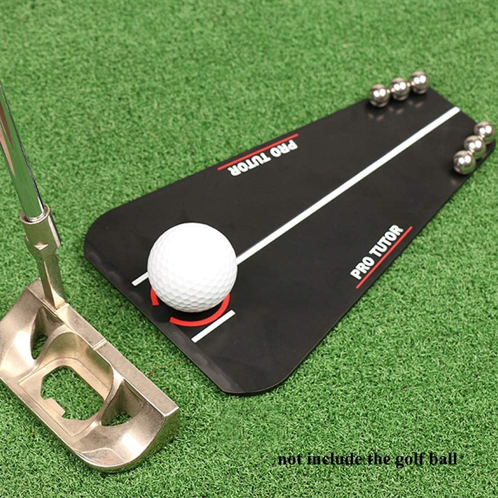 Factory wholesale golf putter exerciser putter precision assistant indoor simulation trajectory teaching device