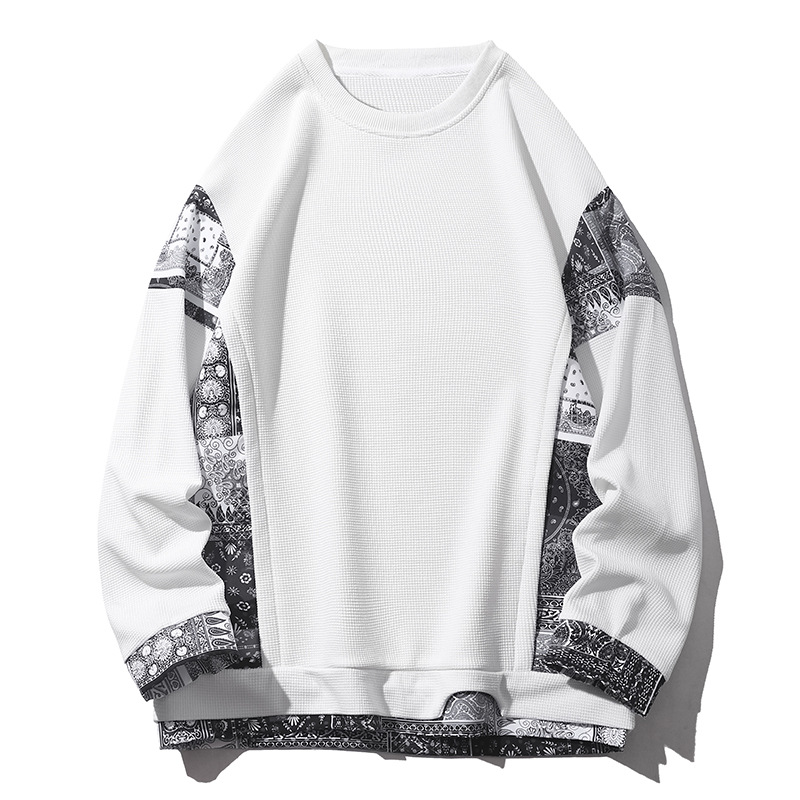 [Yi Pin Yuan] YPY-6727P29 Men's 2022 Autumn New Joker Fashion Simple Round Neck Sweatshirt