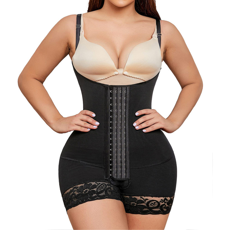 Shapewear women tummy controlクロスボーダー対外貿易ワンピースボディスーツ強化版女性モデル|undefined