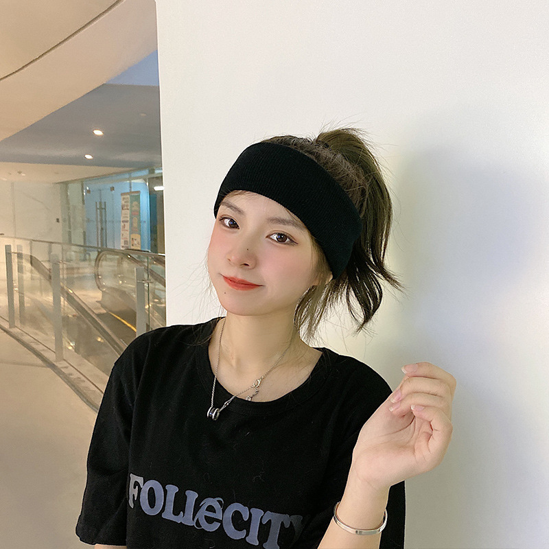 Star with sports hair band Men's Tide sweat-absorbent headscarf boys hair band women running headband headband headband wholesale