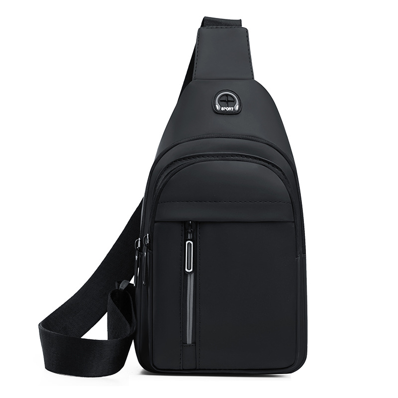 2025 New Arrival Men's Oxford Cloth Chest Bag Multifunctional Sports Outdoor Leisure Shoulder Bag Crossbody Bag