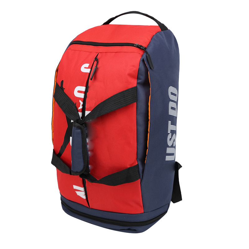 [Factory Supply] Backpack Portable Double-Shoulder Travel Bag Outdoor Training Bag Men's and Women's Sports Fitness Bag
