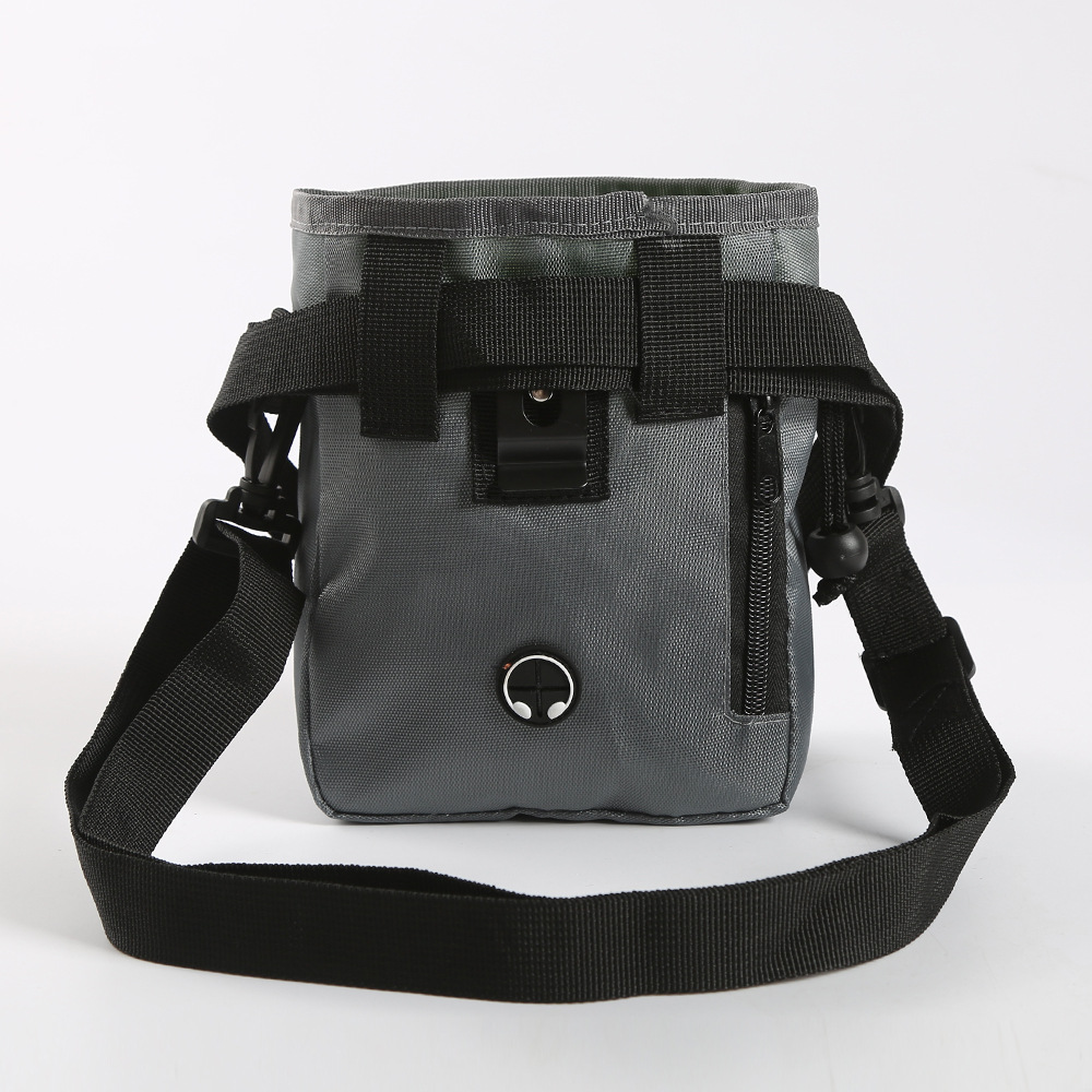 Pet dog training bag snack bag outdoor feeding waist bag portable foldable dog supplies manufacturers wholesale