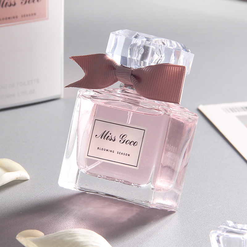 Online Red pink sweet perfume Huayang Sweet Lady Pink Lady fresh long-lasting light fragrance with hand gift perfume