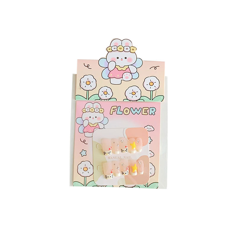 Original Cartoon Card Head Back Card Out Card Packing Card Set Shipping Jewelry Gift Baking Cookie Packing Card