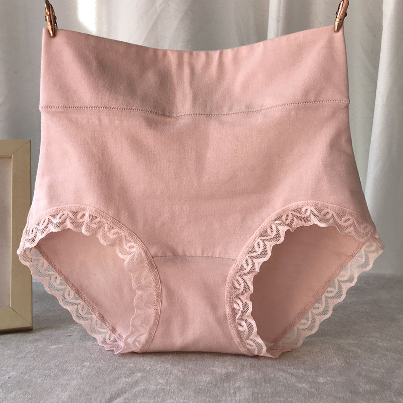 Xinjiang long-staple cotton underwear women's cotton high waist abdomen seamless women's cotton large size triangle underwear manufacturers wholesale