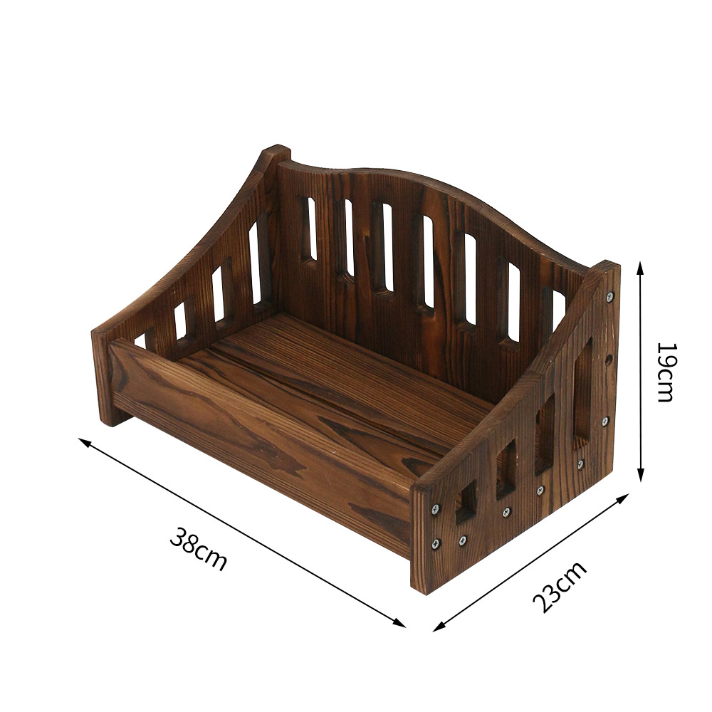 Wooden Newborn Bed Crib Bed Photo Props Baby Photography Props Newborn Props New Foreign Trade Products