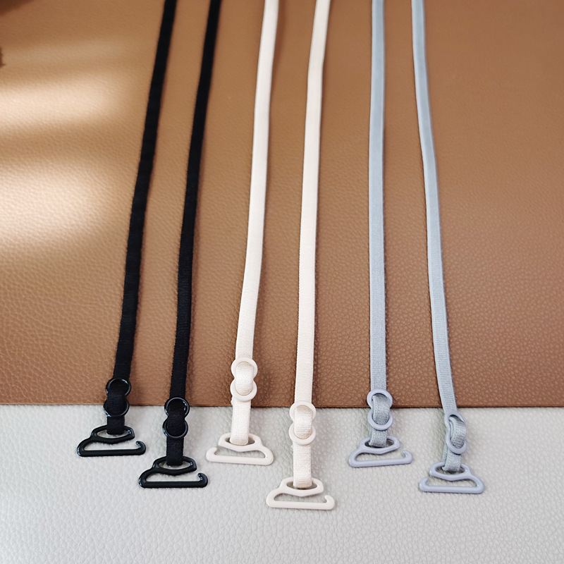 Elastic strap underwear thin shoulder strap non-slip invisible beauty back seamless strap bra cross shoulder strap 0.5MM neck strap