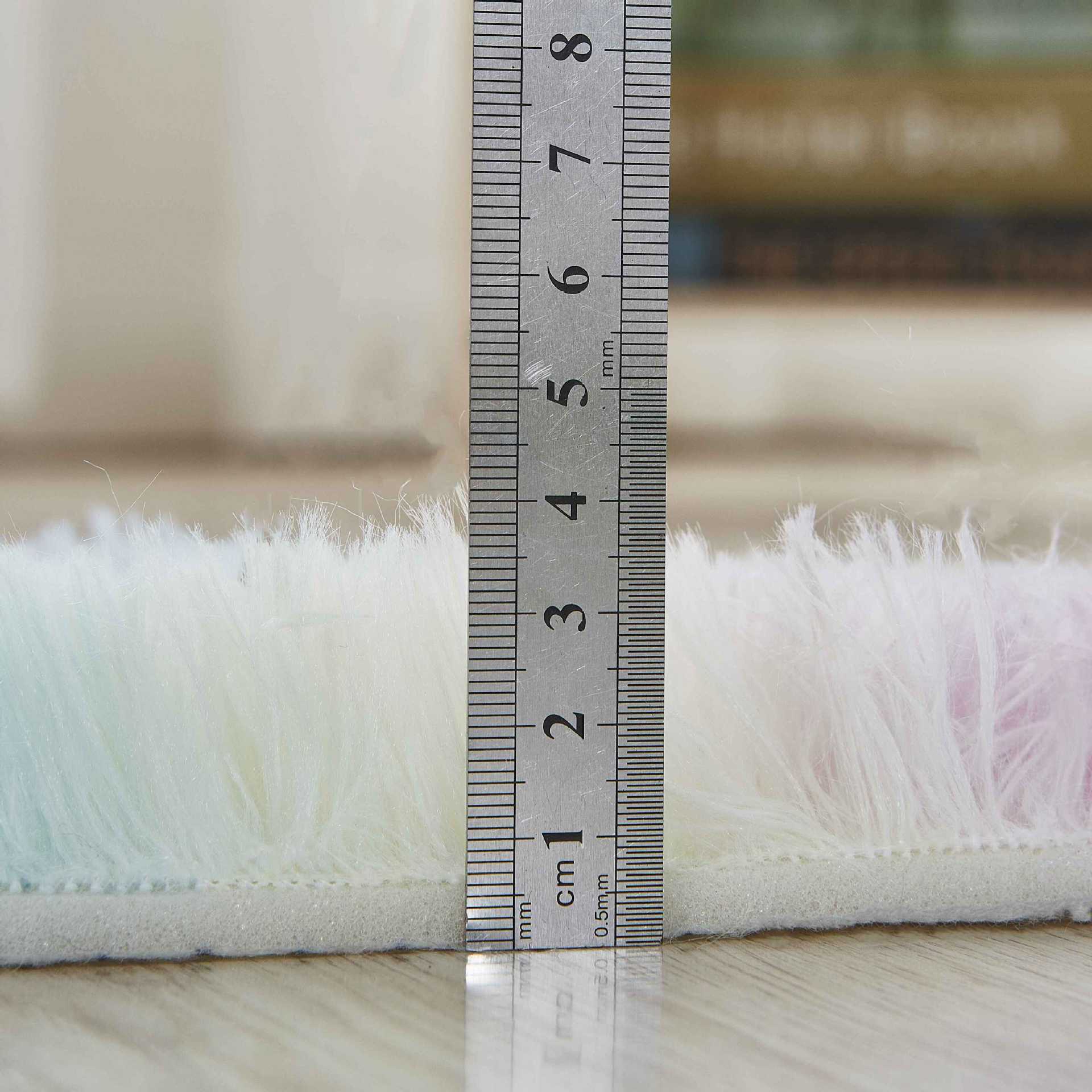 Long Hair Tie Dye Living Room Bedroom Carpet Floor Mat Door Mat Bathroom Kitchen Absorbent Foot Mat Carpet Mat Absorbent Mat