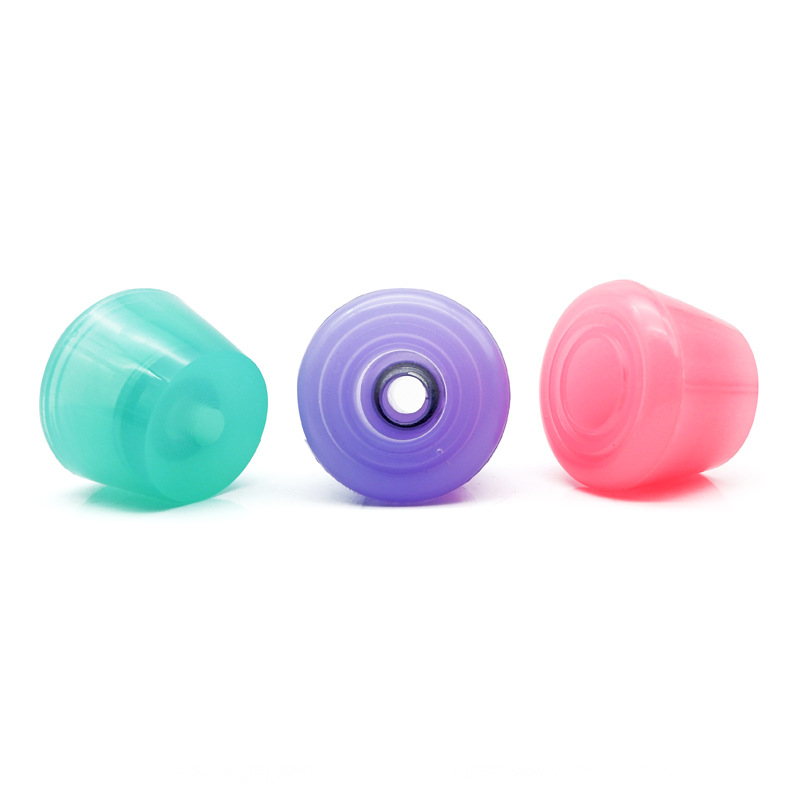 Double-row roller skates four-wheel roller skates PU wear-resistant brake head roller skates brake roller skating accessories