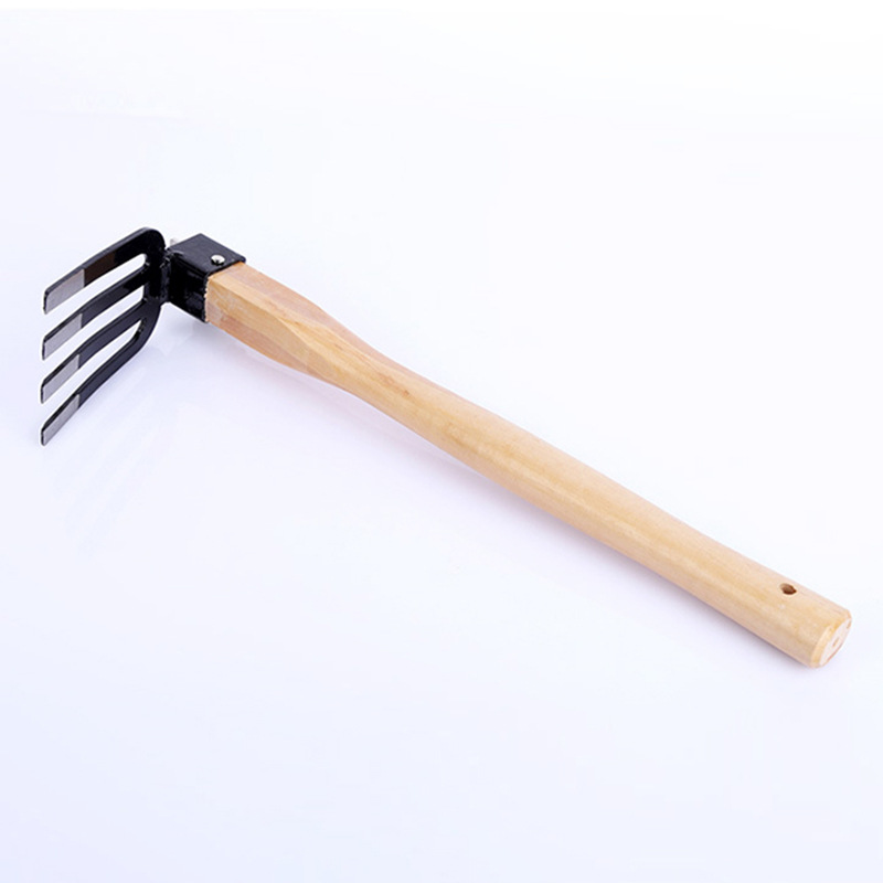 Hardware Garden Tools Household Flower and Vegetable Aokoka Small Hoe Turn over the Land and Open up the Land Two Busy Hoe Dual-use Hoe