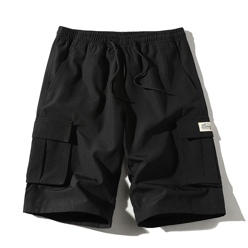 Tooling Shorts Men's Summer New Trendy Brand Sports Men's Pants Loose Outer Wear Pants Thin Casual Pants for Men