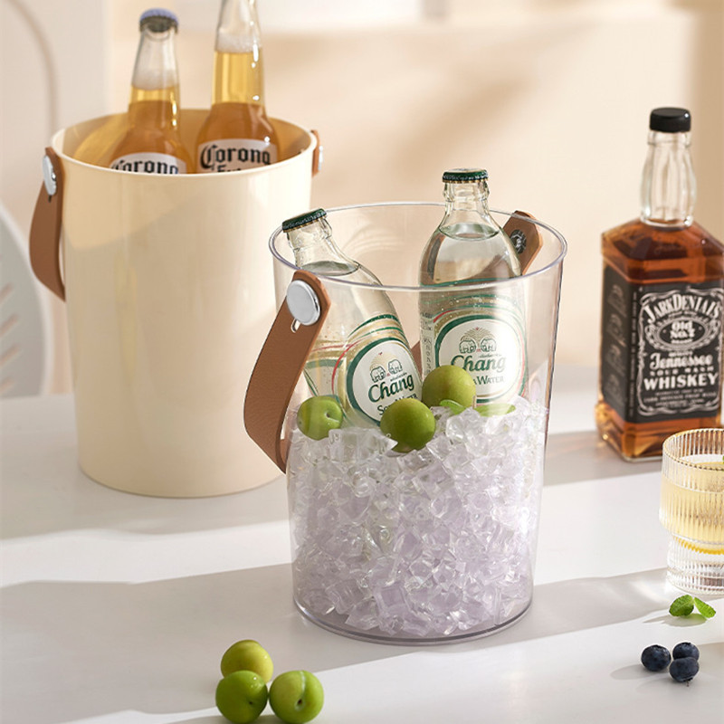 Internet Popular Ice Bucket Outdoor High-value Large Capacity Beer Champagne Ice Bucket Household Ice Cube Portable Ice Bucket