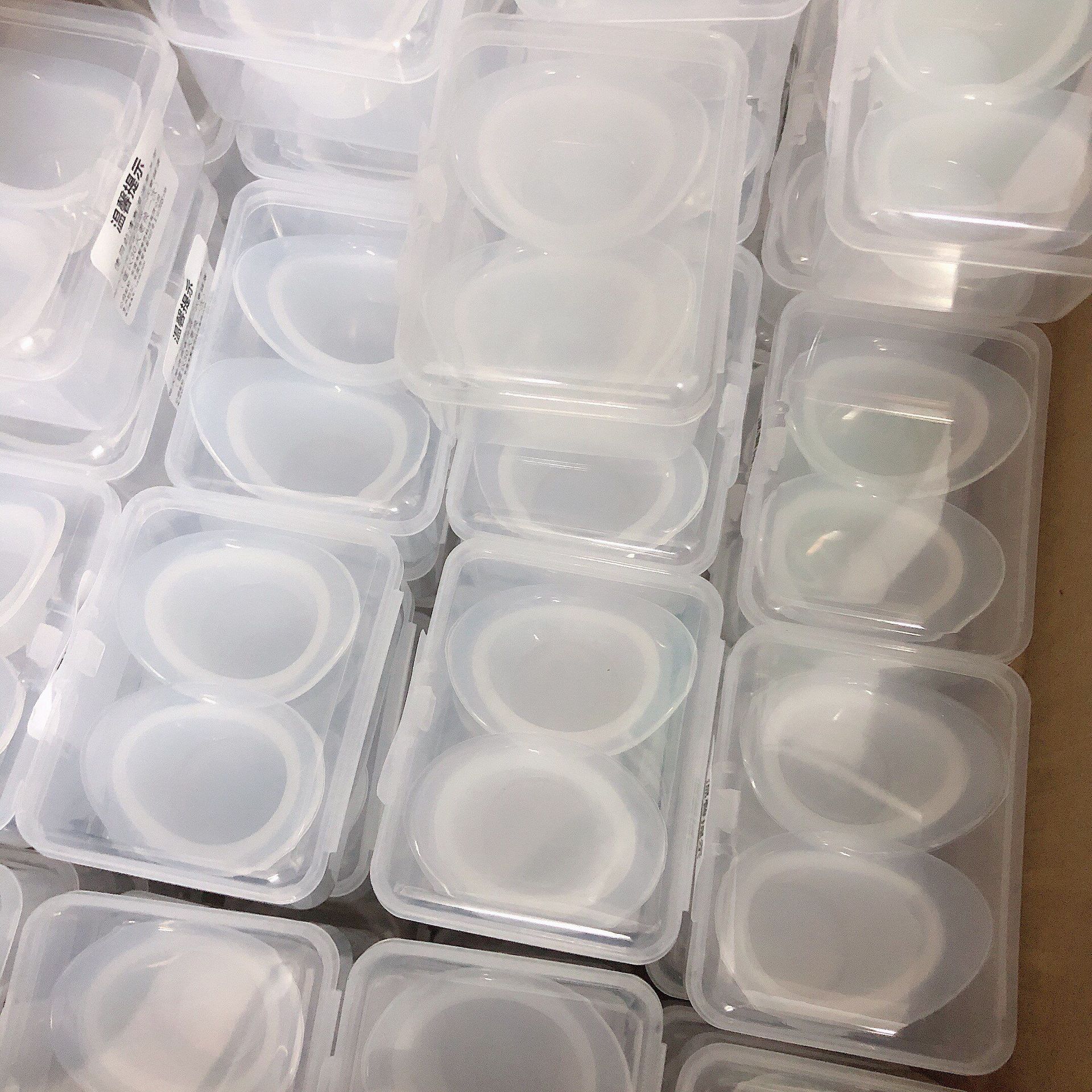 Silicone eye washing Cup factory in stock direct sales ring beauty pupil high-end eye washing Cup SPA eye cup medical eye cleaning Cup