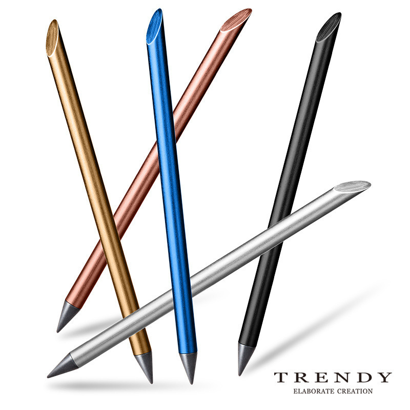 Spot creative metal pen can be printed LOGO old dead pencil beta pen no ink old dead pen