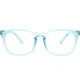 Transparent blue frame