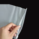 Transparent cpe frosted zipper bag panties garment bag wholesale pe plastic self-sealing bag socks underwear bag spot