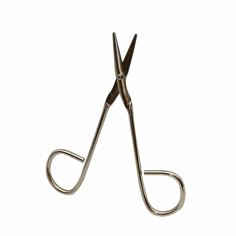 Disposable pointed gauze scissors bandage scissors iron wire scissors carbon steel scissors iron wire scissors spot wholesale