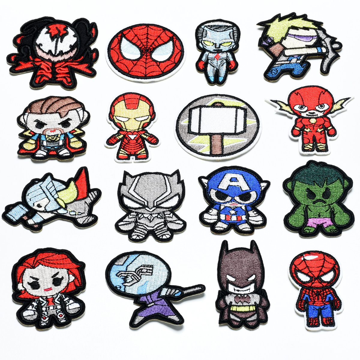 Junle computer embroidery logo cartoon animation badge clothing accessories ironing patch embroidery cloth patch set in stock