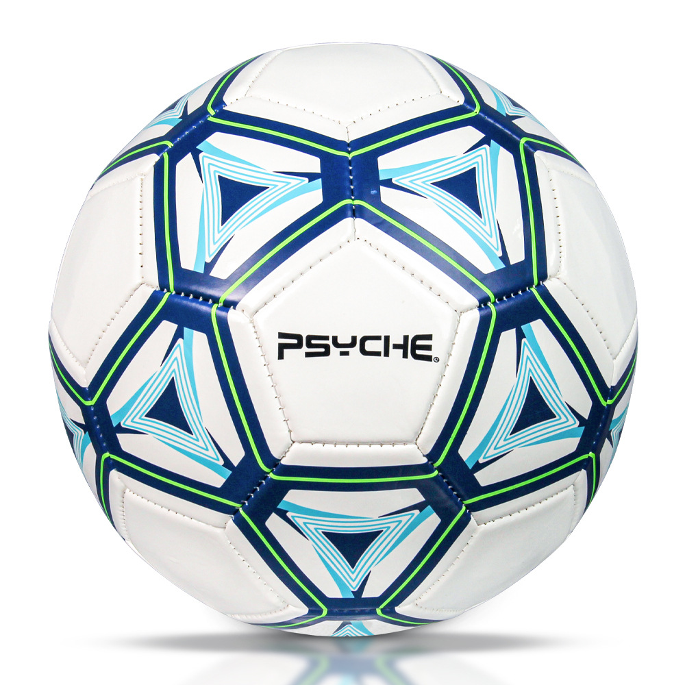 PSYCHE Cross-border Machine Sewing PVC Soccer No.4 No.5 Adult Youth Wear-resistant Explosion-proof TPU World Cup Soccer