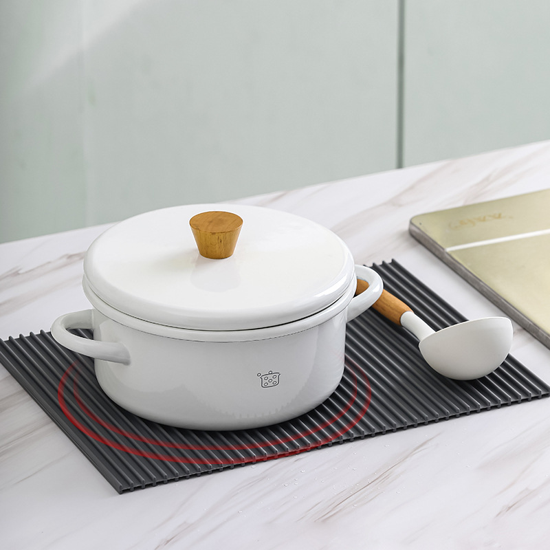 Silicone insulation mat kitchen table draining mat household pot mat Bowl plate bar mat household table mat coaster mat