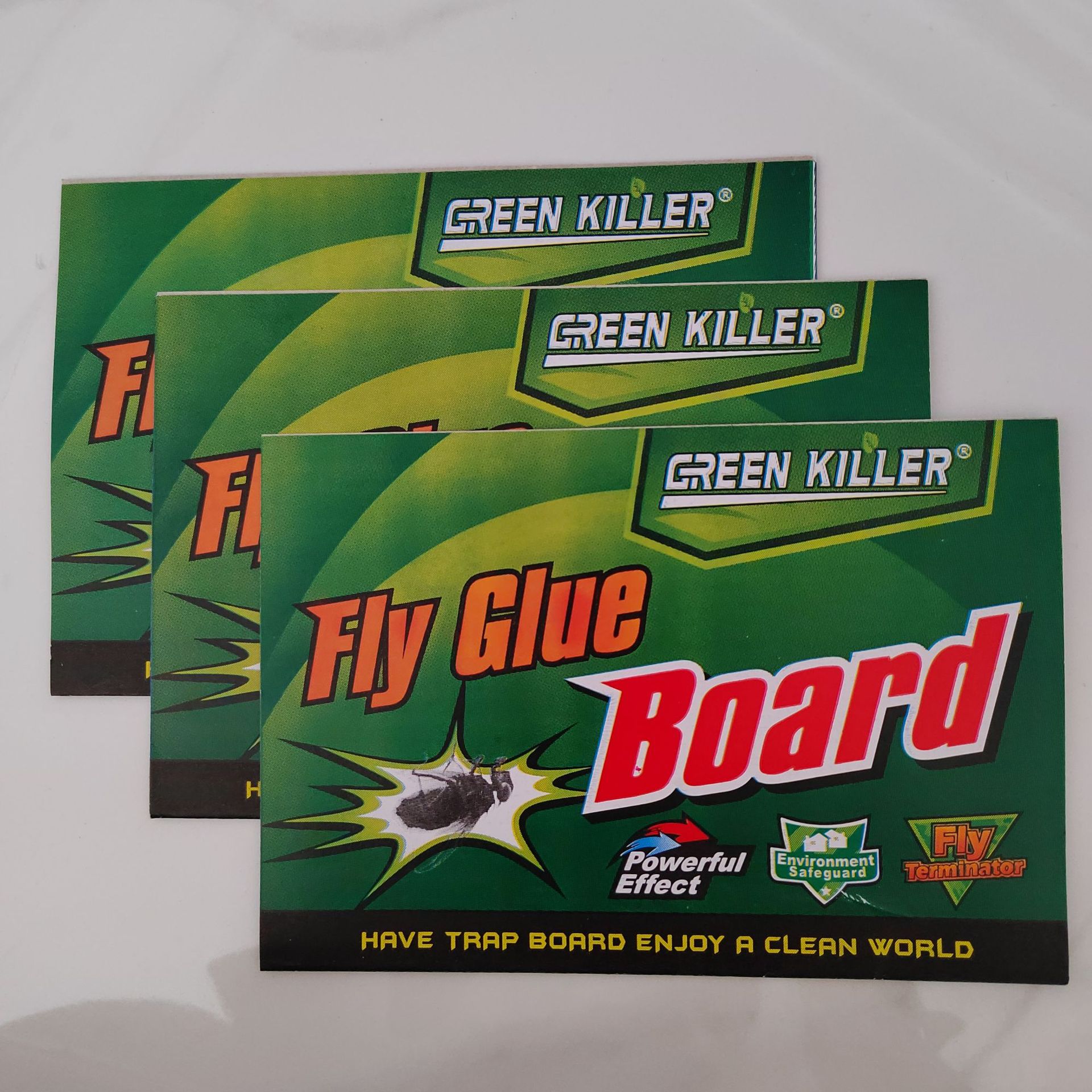 Factory Direct Sales, Export, Cross-Border Powerful Fly Stickers, Fly Boards, Fly Killing Paper, Fly Paper Wholesale