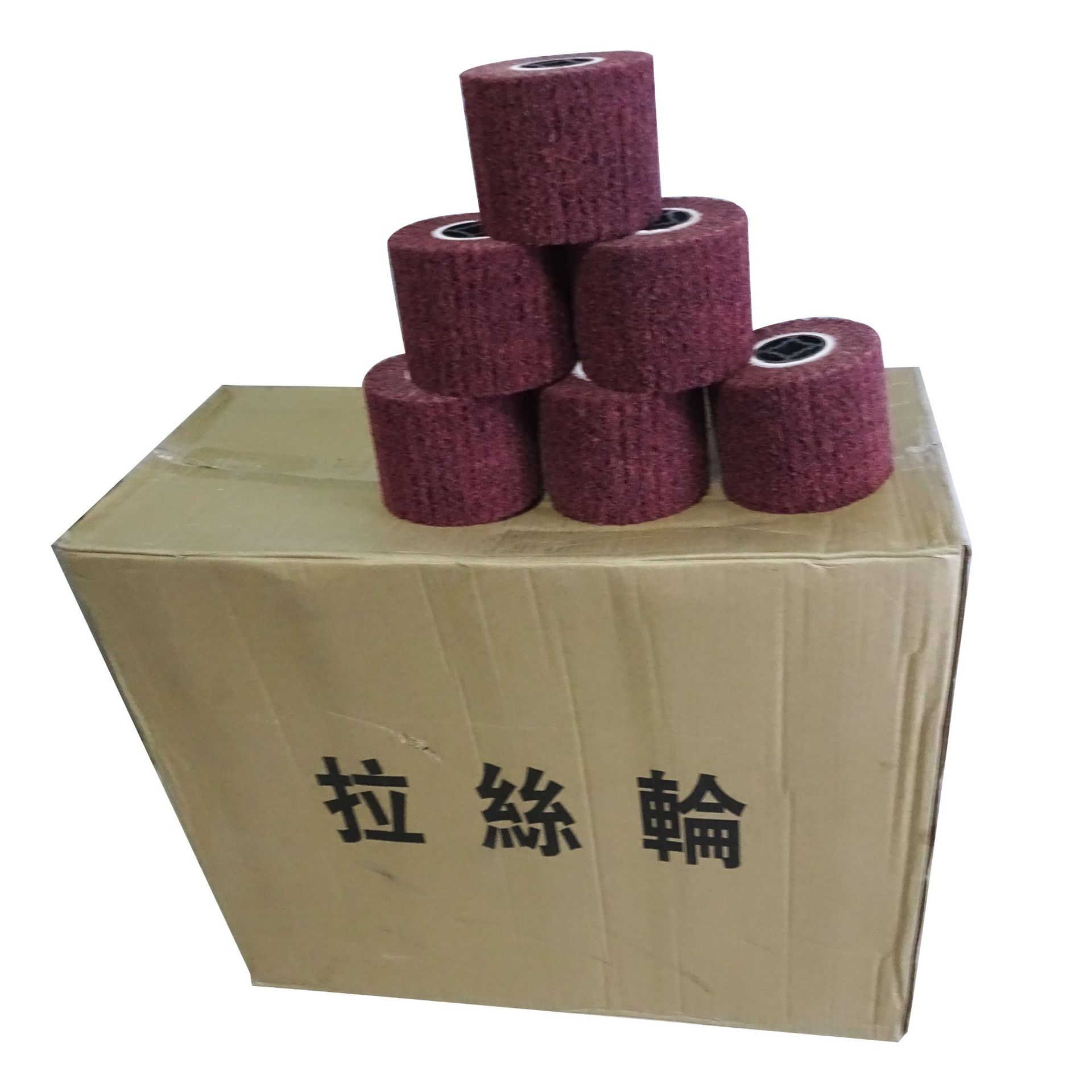 Stainless steel scouring pad wire drawing wheel wool polishing nylon wheel steel wire polishing disc industrial metal polishing wire drawing wheel
