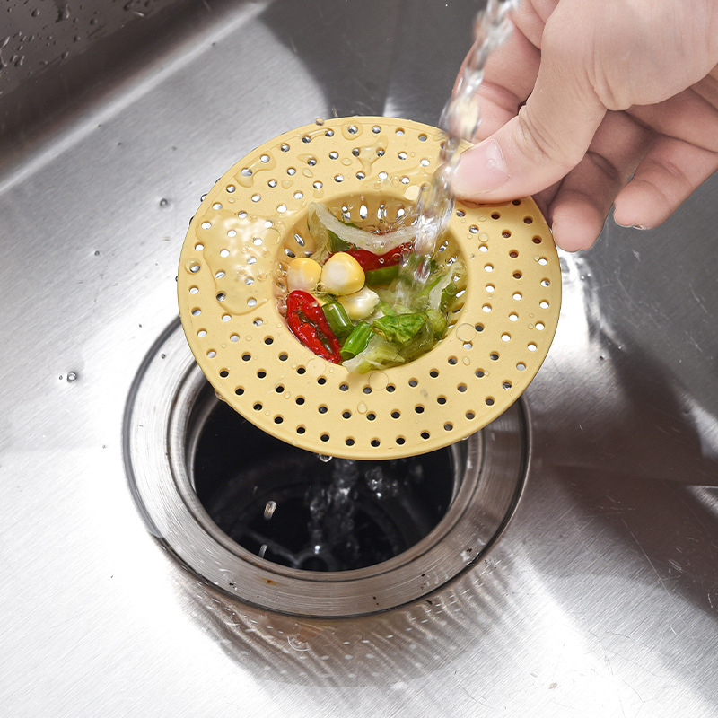 Floor drain drain net kitchen sink food residue anti-clogging toilet sewer drain filter