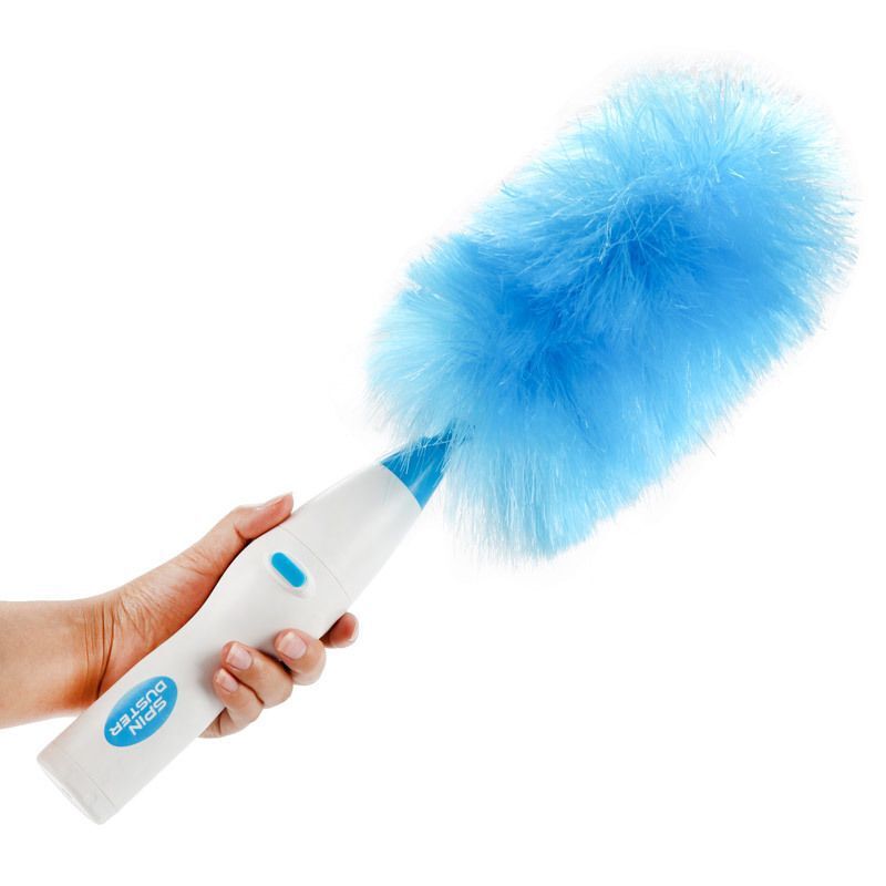 New second-generation household cleaner cleaning brush dust collector dust duster large handle electric feather duster