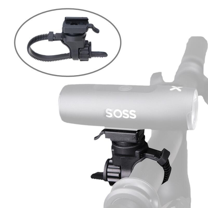 Applicable to Walker XOSS XL400 lamp holder small steel gun bicycle holder installation front lamp holder fitting adapter