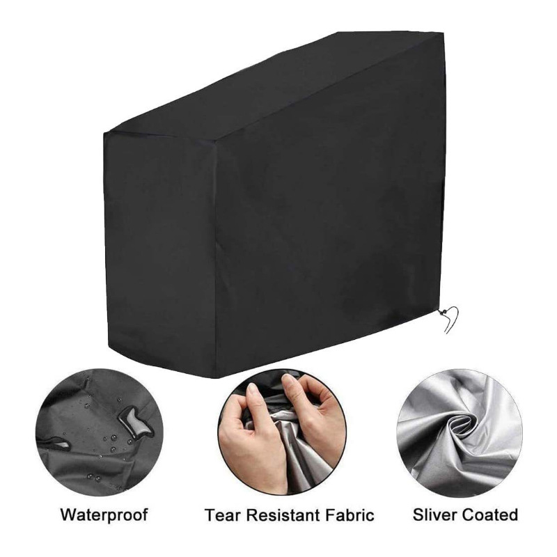 Factory wholesale 210D Oxford cloth fitness equipment dust cover indoor and outdoor simple spinning bicycle cover