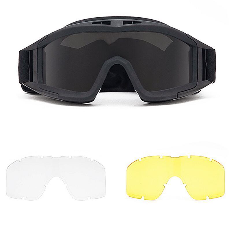 Outdoor Tactical glasses Desert Locust army fan goggles CS anti-impact sport unisex Bulletproof glasses