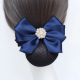 Pure blue large round diamond-fine mesh