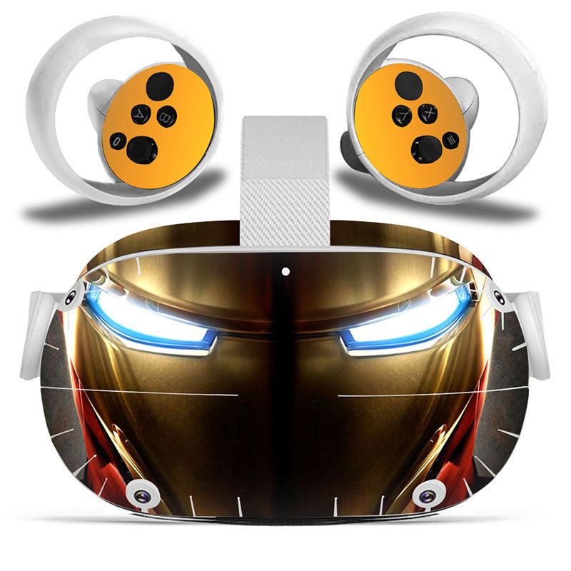 Oculus Quest All-in-One 2 Generation VR Glasses Storage Box VR Glasses Cartoon Sticker Film Creative Sticker