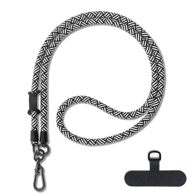 Mobile Phone Lanyard Multifunctional Removable Crossbody Back Hanging Neck High-end Camera Strap Safety Rope Anti-loss 8mm Thick